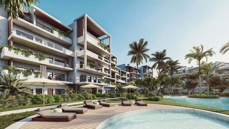 Proyecto de aptos en construcción, Punta Cana, RD