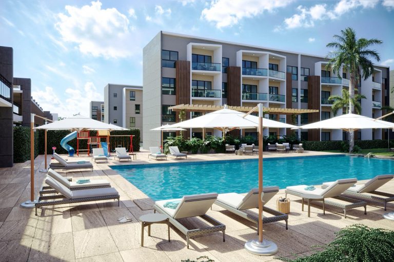 Apartamentos en construcción en Vista Cana