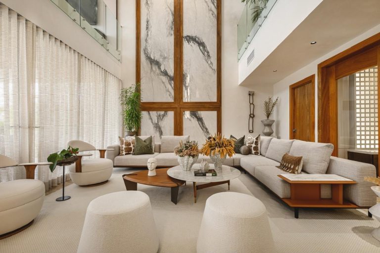 Villa de lujo amueblada con vista al golf y al lago | La Estancia Golf & Country Club